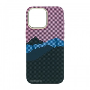 Husă iPhone 14 Pro Max LUXO PC Metal MagSafe Deep Pink