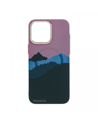 Husă iPhone 14 Pro Max LUXO PC Metal MagSafe Deep Pink