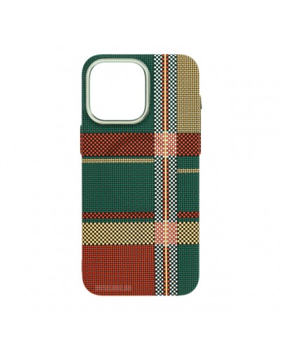 Husă iPhone 14 Pro Max LUXO PC Metal MagSafe Traditional Green