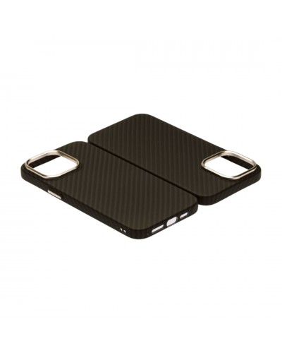 Husă iPhone 14 Pro LUXO PC Metal MagSafe Awesome Black