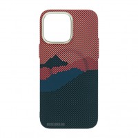 Husă iPhone 14 Pro LUXO PC Metal MagSafe Deep Purple