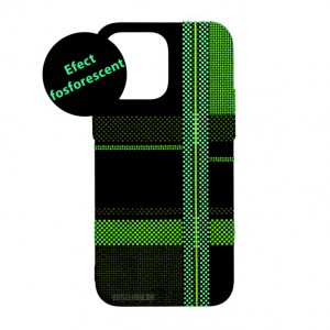 Husă iPhone 14 Pro LUXO PC Metal MagSafe Traditional Green