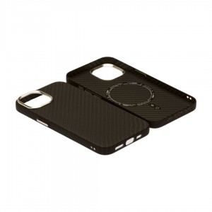 Husă iPhone 14 LUXO PC Metal MagSafe Awesome Black