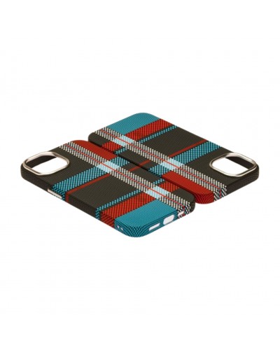 Husă iPhone 14 LUXO PC Metal MagSafe Traditional Blue Husă iPhone 14 LUXO PC Metal MagSafe Traditional Blue