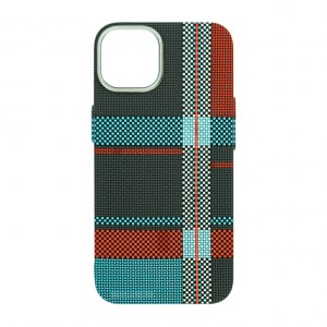 Husă iPhone 14 LUXO PC Metal MagSafe Traditional Blue
