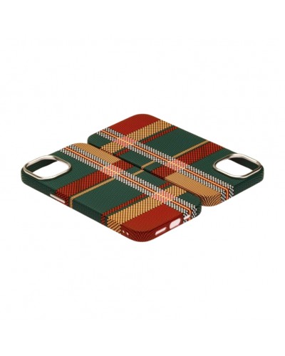 Husă iPhone 14 LUXO PC Metal MagSafe Traditional Green Husă iPhone 14 LUXO PC Metal MagSafe Traditional Green