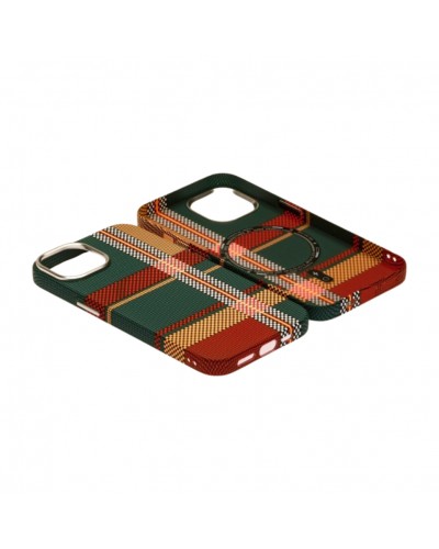 Husă iPhone 14 LUXO PC Metal MagSafe Traditional Green Husă iPhone 14 LUXO PC Metal MagSafe Traditional Green