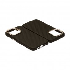 Husă iPhone 15 Pro Max LUXO PC Metal MagSafe Awesome Black