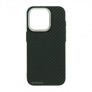 Husă iPhone 15 Pro Max LUXO PC Metal MagSafe Awesome Black