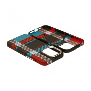 Husă iPhone 15 Pro Max LUXO PC Metal MagSafe Traditional Blue