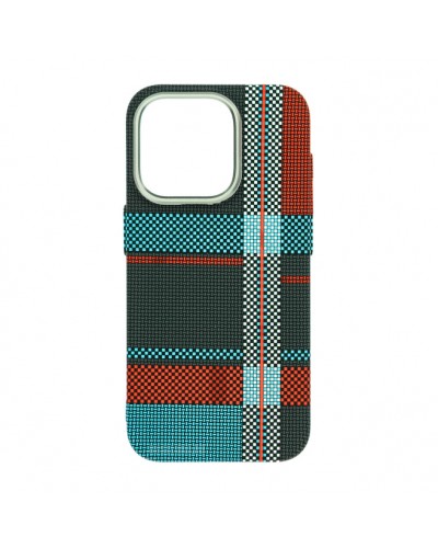 Husă iPhone 15 Pro Max LUXO PC Metal MagSafe Traditional Blue