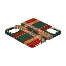 Husă iPhone 15 Pro Max LUXO PC Metal MagSafe Traditional Green