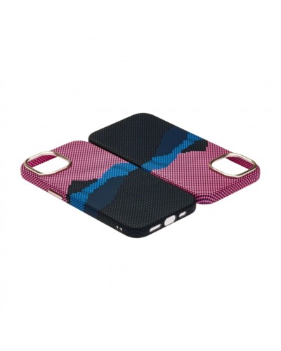 Husă iPhone 15 LUXO PC Metal MagSafe Deep Pink Husă iPhone 15 LUXO PC Metal MagSafe Deep Pink