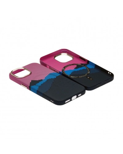Husă iPhone 15 LUXO PC Metal MagSafe Deep Pink Husă iPhone 15 LUXO PC Metal MagSafe Deep Pink