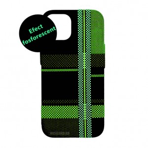 Husă iPhone 15 LUXO PC Metal MagSafe Traditional Green