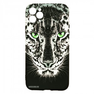 Husă iPhone 11 Pro MAX LUXO Hard Case Black Leopard