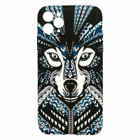 Husă iPhone 11 Pro MAX LUXO Hard Case Tribal Wolf