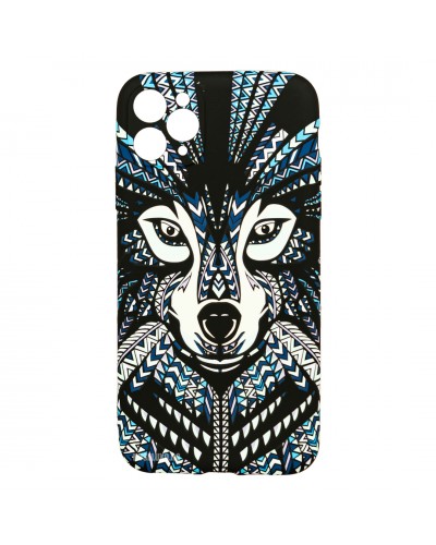 Husă iPhone 11 Pro MAX LUXO Hard Case Tribal Wolf