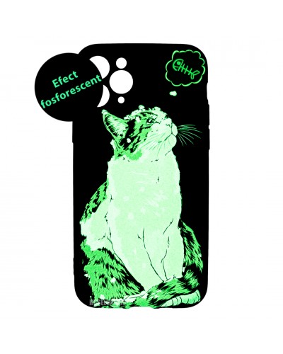 Husă iPhone 11 Pro LUXO TPU Cat & Fish Husă iPhone 11 Pro LUXO TPU Cat & Fish