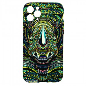 Husă iPhone 11 Pro LUXO Hard Case Tribal Rhino