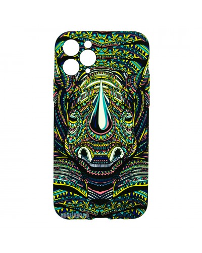 Husă iPhone 11 Pro LUXO Hard Case Tribal Rhino