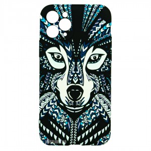 Husă iPhone 11 Pro LUXO Hard Case Tribal Wolf