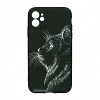 Husă iPhone 11 LUXO TPU Black Cat