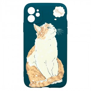 Husă iPhone 11 LUXO TPU Cat & Fish