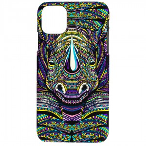 Husă iPhone 11 LUXO Hard Case Tribal Rhino