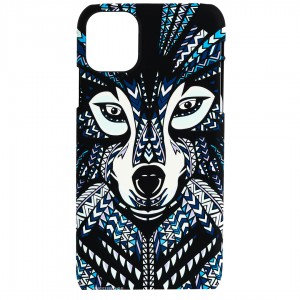 Husă iPhone 11 LUXO Hard Case Tribal Wolf