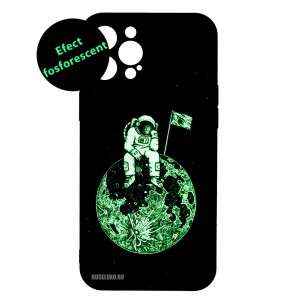 Husă iPhone 12 Pro MAX LUXO TPU Astronaut on the Moon