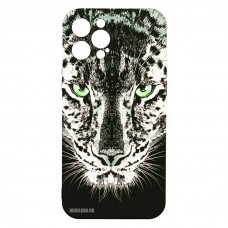 Husă iPhone 12 Pro MAX LUXO Hard Case Black Leopard