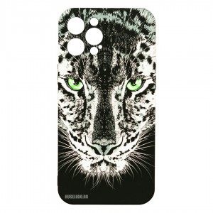 Husă iPhone 12 Pro MAX LUXO Hard Case Black Leopard