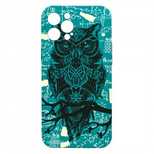 Husă iPhone 12 Pro MAX LUXO Hard Case Math Owl