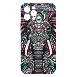 Husă iPhone 12 Pro MAX LUXO TPU Tribal Elephant