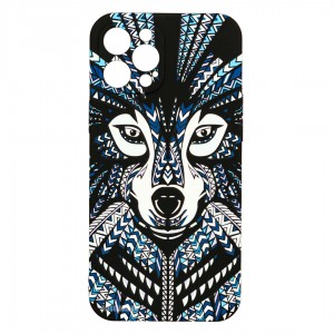 Husă iPhone 12 Pro MAX LUXO Hard Case Tribal Wolf