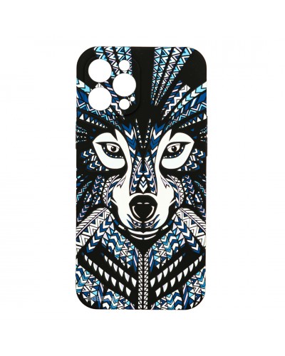 Husă iPhone 12 Pro MAX LUXO Hard Case Tribal Wolf