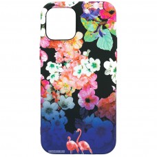 Husă iPhone 11 LUXO TPU Flamingo Flowers