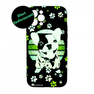 Husă iPhone 12 Pro LUXO TPU Happy Paws