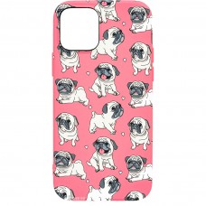 Husă iPhone 11 LUXO TPU Pink.Pug.Love