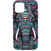 Husă iPhone 12 Pro LUXO TPU Tribal Elephant