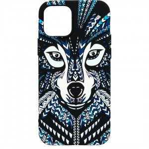Husă iPhone 11 LUXO TPU Tribal Wolf