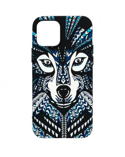 Husă iPhone 11 LUXO TPU Tribal Wolf