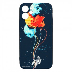 Husă iPhone 12 mini LUXO TPU Balloons or Planets