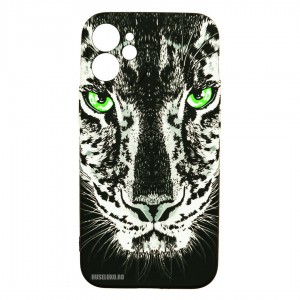 Husă iPhone 12 mini LUXO TPU Black Leopard