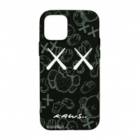 Husă iPhone 12 / 12 Pro LUXO TPU Blackout Kaws