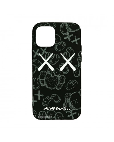 Husă iPhone 12 / 12 Pro LUXO TPU Blackout Kaws