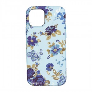 Husă iPhone 12 / 12 Pro LUXO TPU Blue Flowers