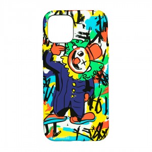 Husă iPhone 12 / 12 Pro LUXO TPU Clown Kaws