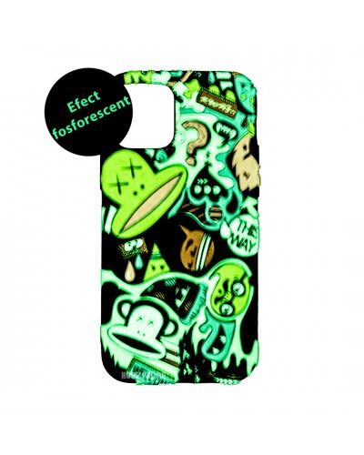 Husă iPhone 12 / 12 Pro LUXO TPU Monkey Business
